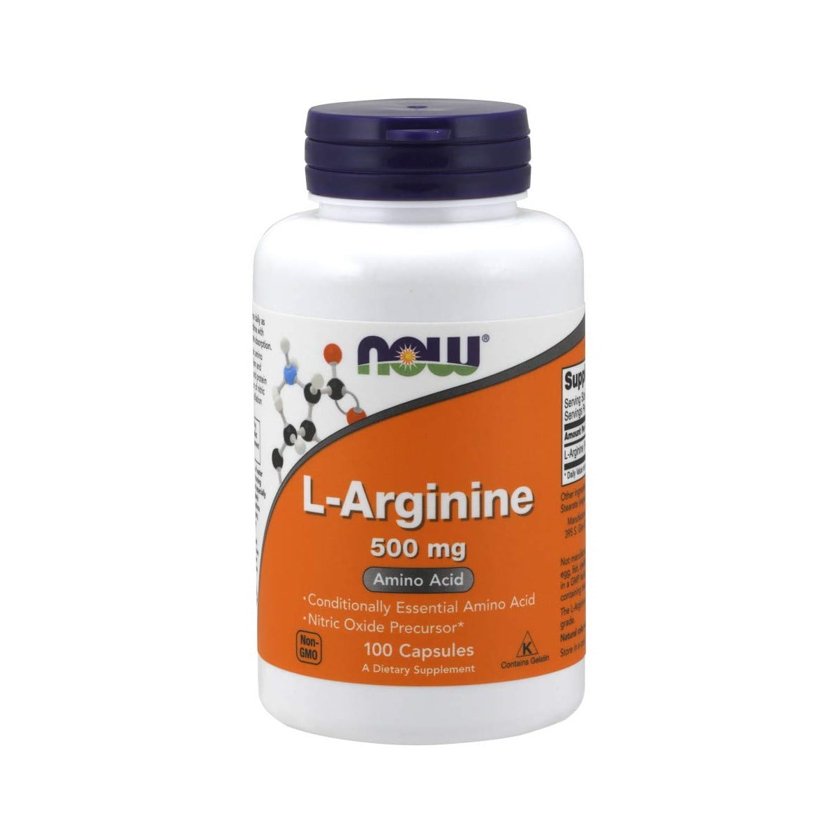 Now Foods L-arginine 500mg
