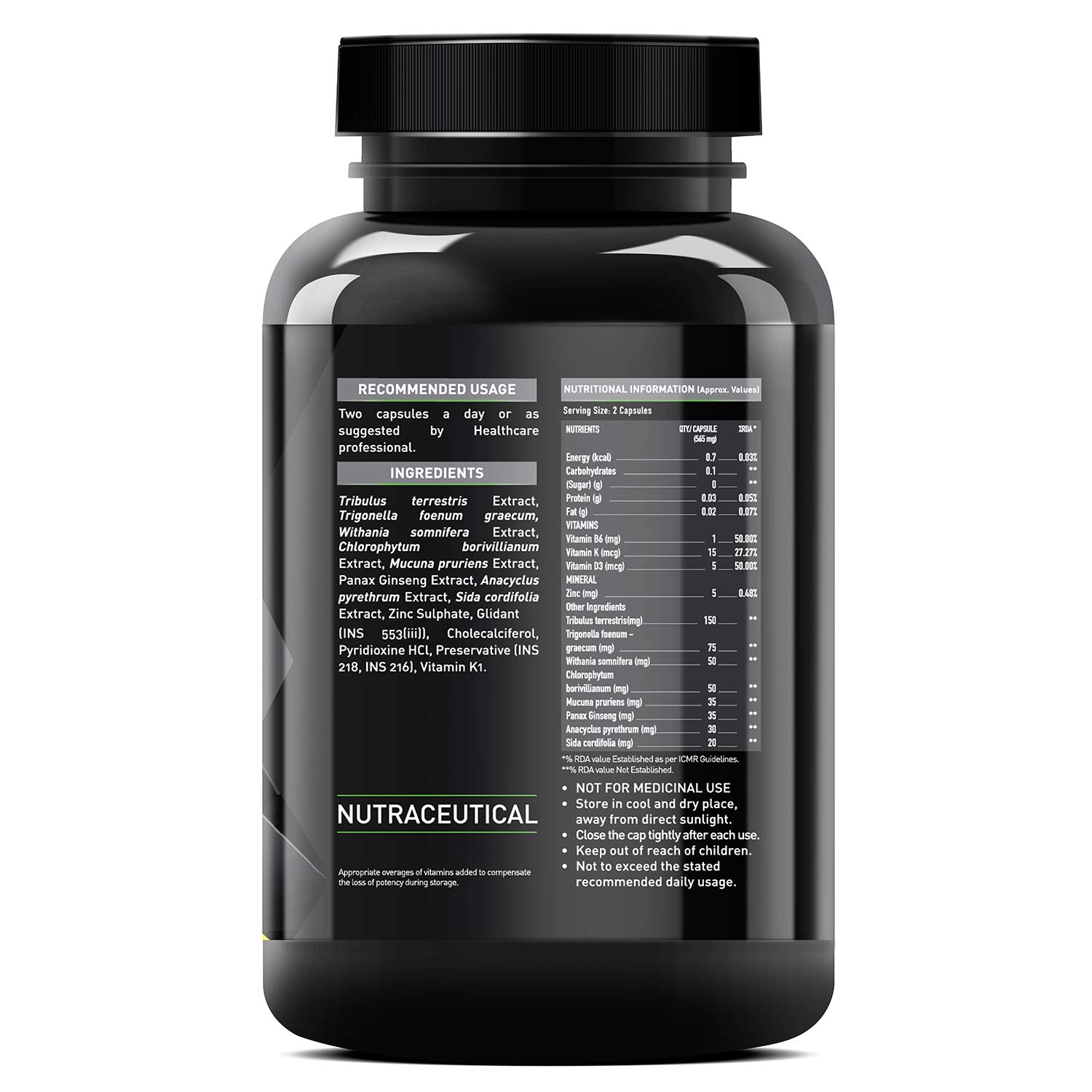 Image Of Muscleblaze Test Pro (Natural Testosterone Booster) Beast Nutrition