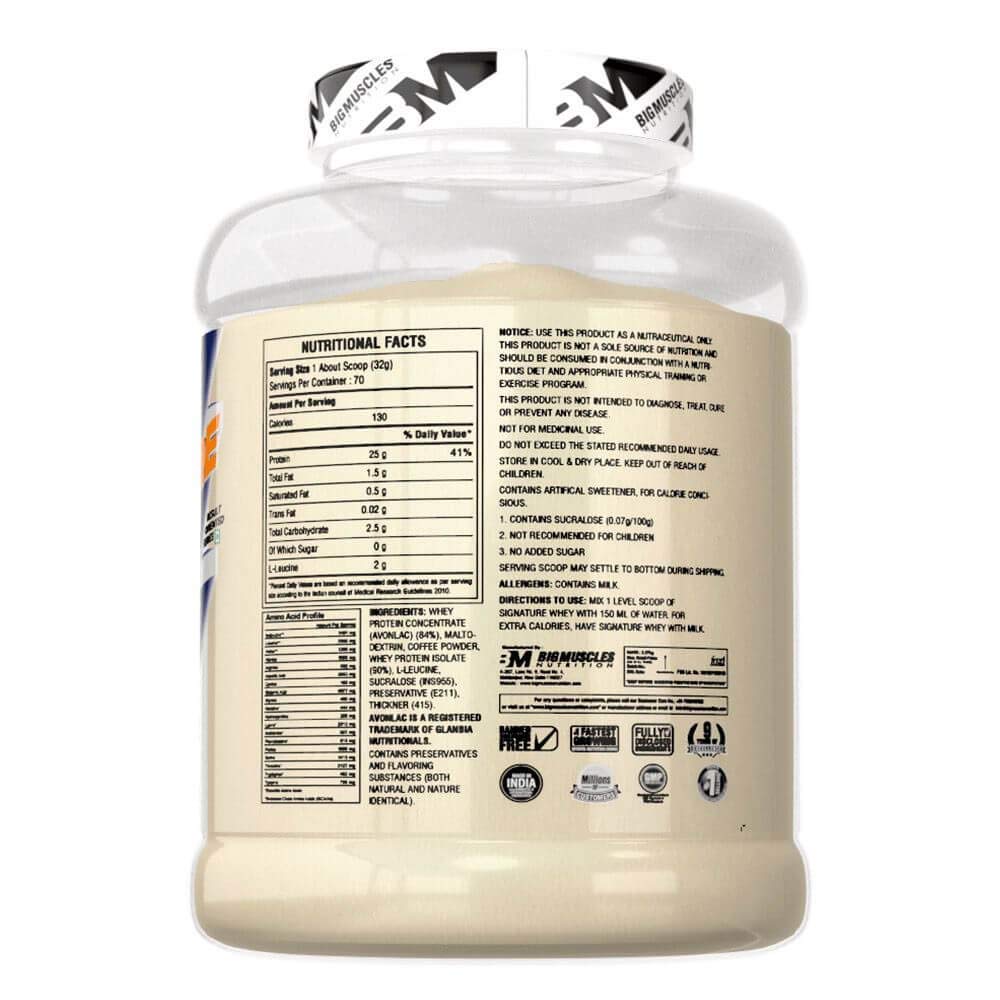 Image Of Bigmuscles Nutrition Signature Whey Beast Nutrition