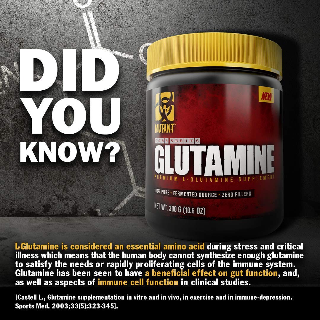Image Of Mutant Glutamine- 300 Gm Beast Nutrition