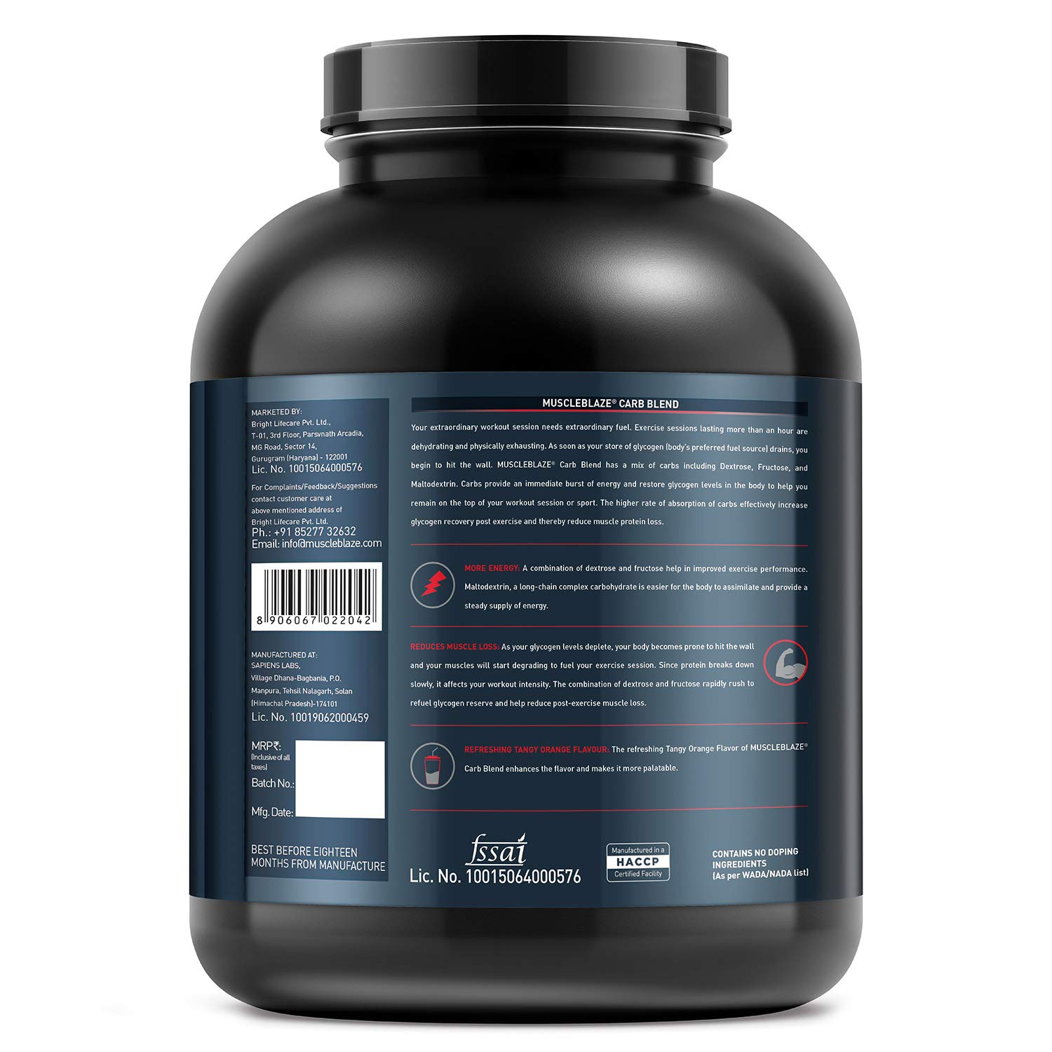 Image Of Muscleblaze Carb Blend Beast Nutrition