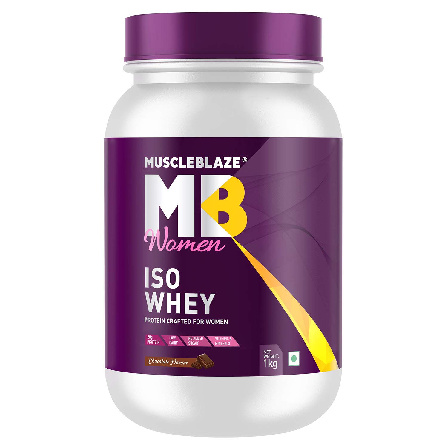 MuscleBlaze Women Iso Whey 100 Whey Protein Isolate Beast Nutrition
