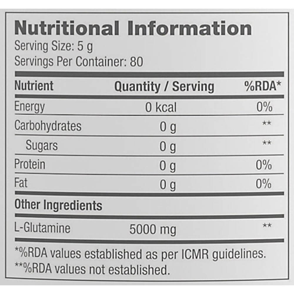 Image Of Gnc Pro Performance L-Glutamine Powder Beast Nutrition