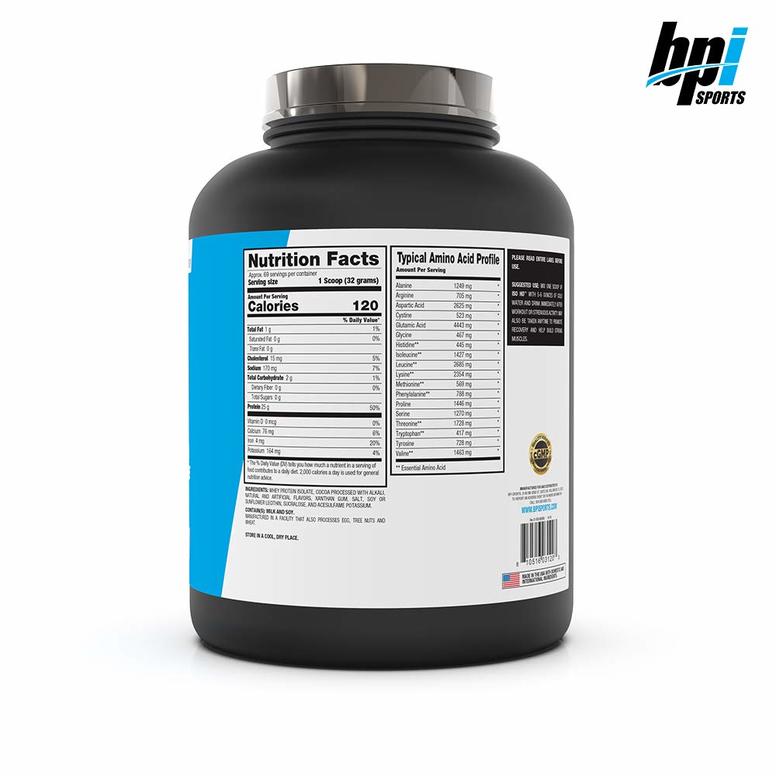 Image Of Bpi Sports Iso Hd (100% Whey Isolate) Beast Nutrition