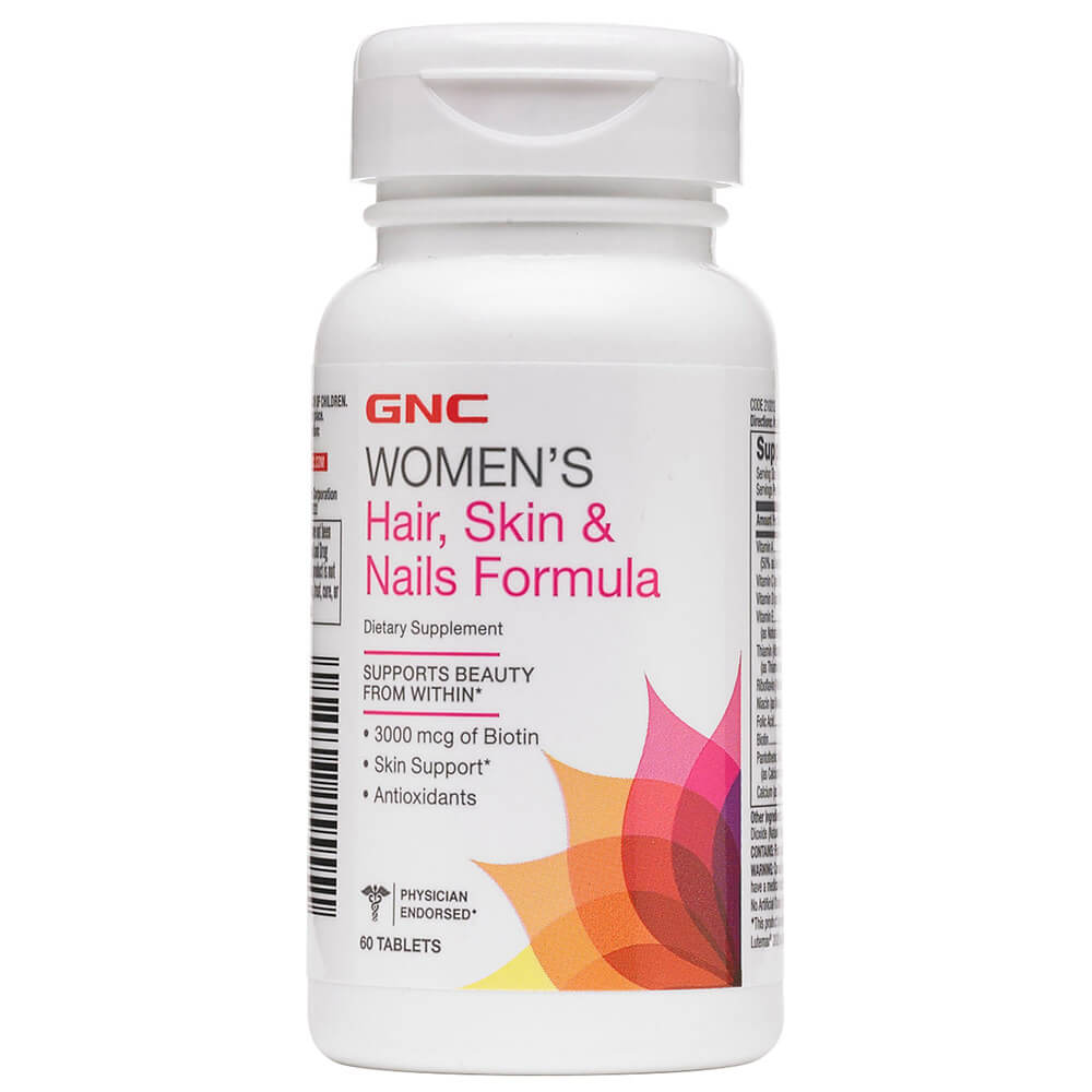 Image Of Gnc Women'S Hair, Skin And Nails Formula, Unflavoured Beast Nutrition