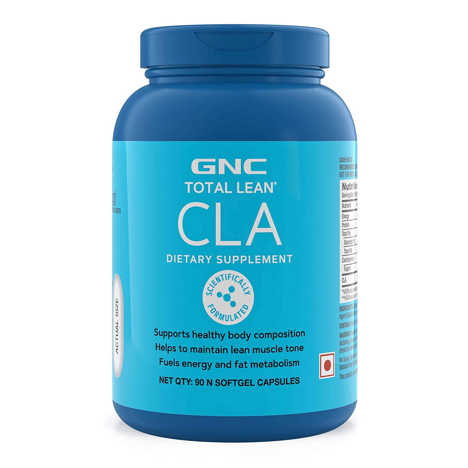 Image Of Gnc Total Lean Cla, 90 Softgel Capsules, Unflavoured Beast Nutrition