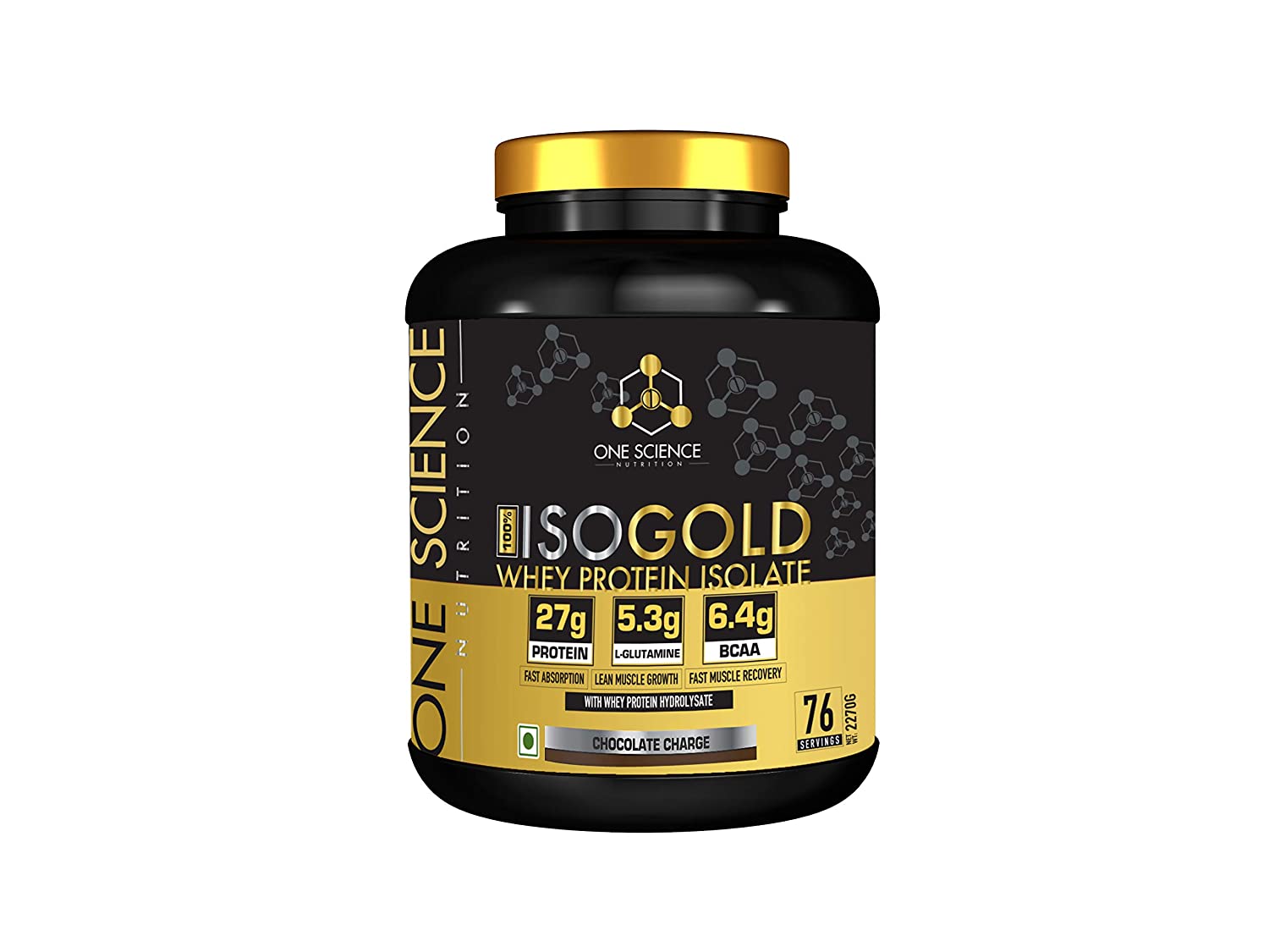 One Science Nutrition Iso Gold Whey Isolate Chocolate Charge 5lbs