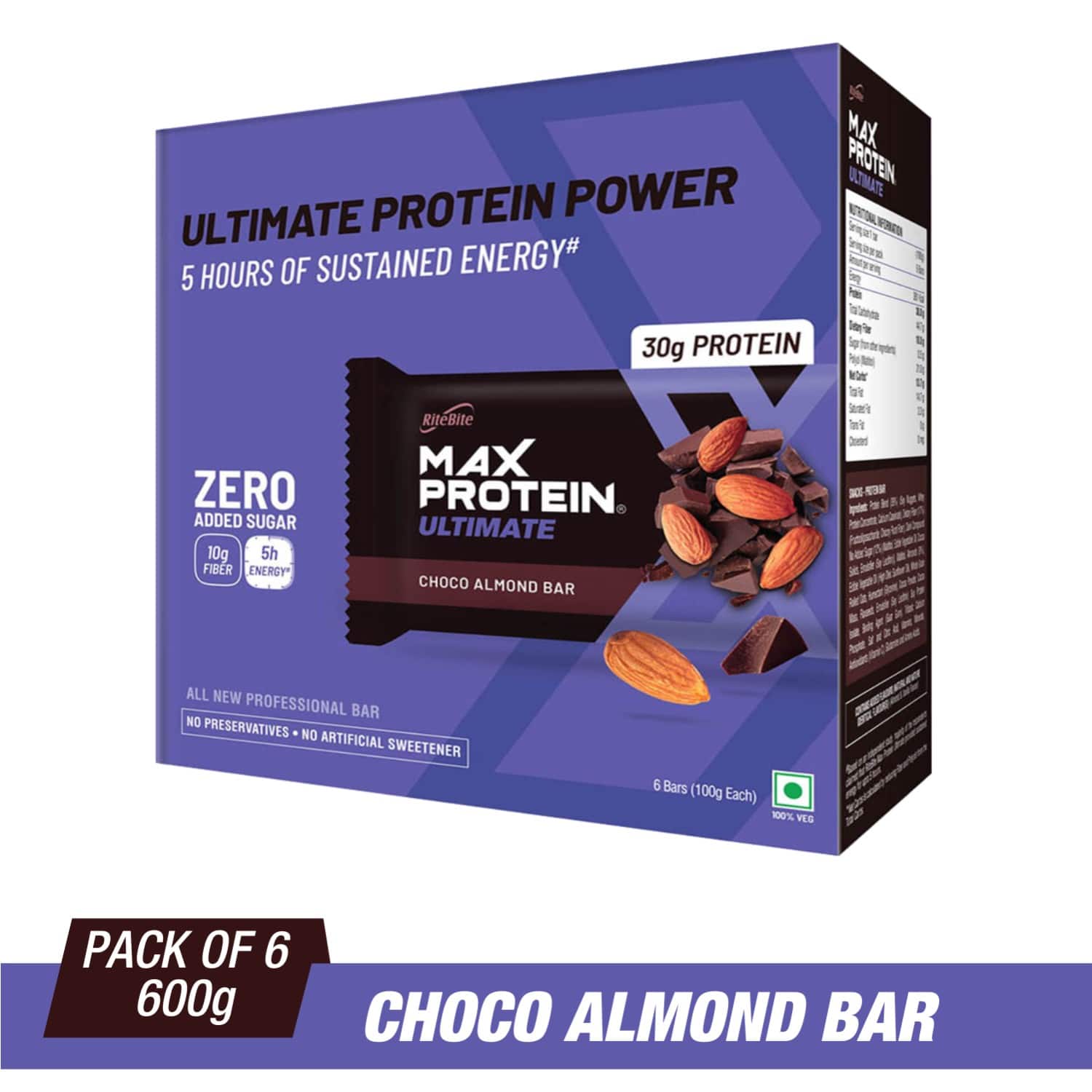 Ritebite Max Protein Ultimate Choco Almond