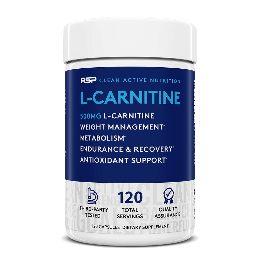 Image Of Rsp L-Carnitine, Unflavoured 120 Caps Beast Nutrition