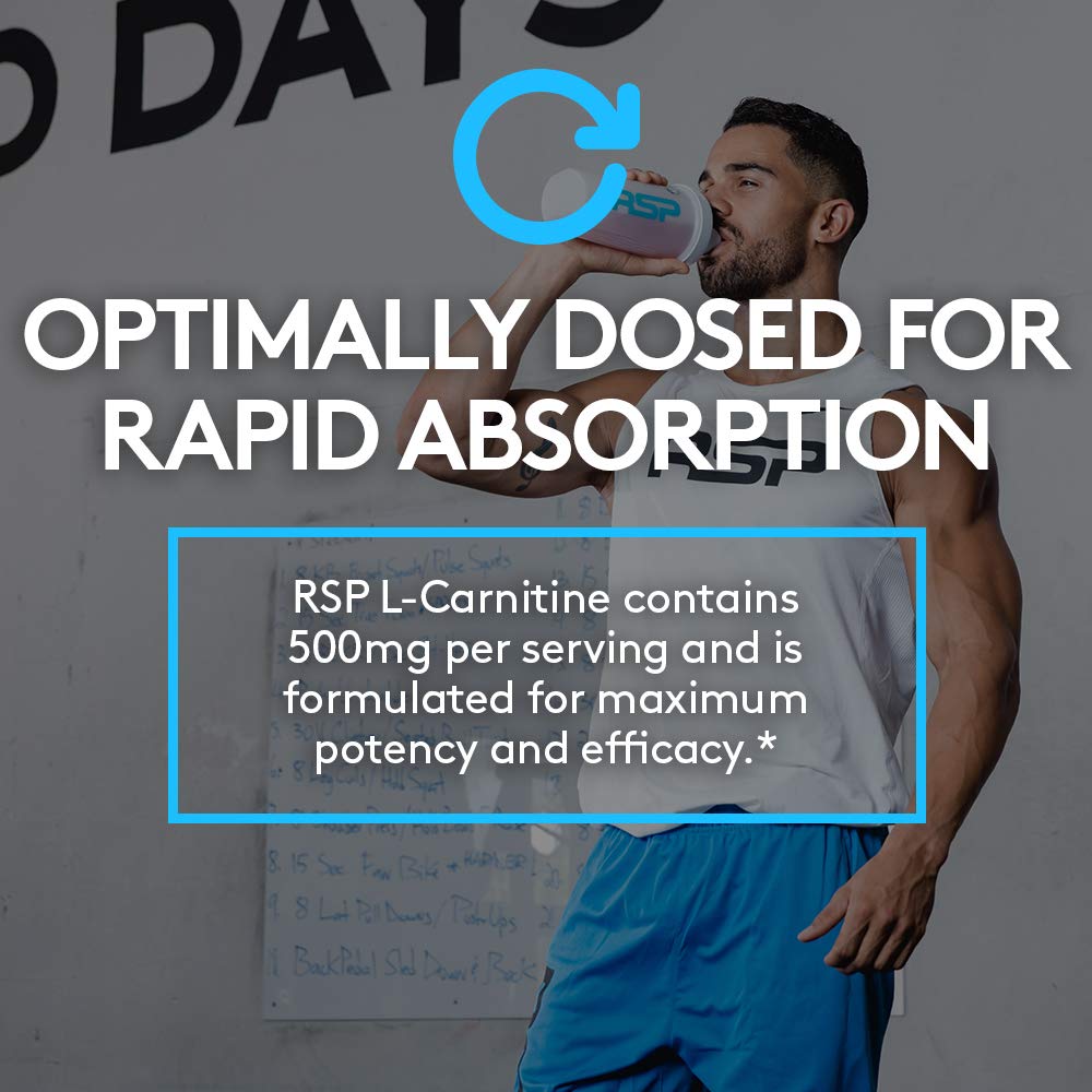 Image Of Rsp L-Carnitine, Unflavoured 120 Caps Beast Nutrition