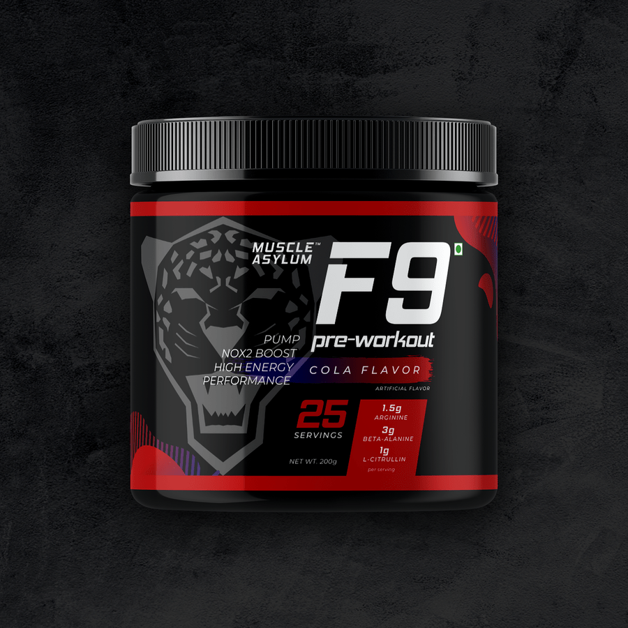 Image Of Muscle Asylum F9 Pre-Workout Beast Nutrition
