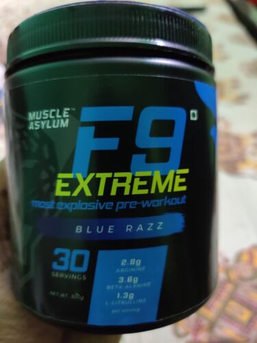 Muscle Asylum F9 Extreme Pre-Workout photo review