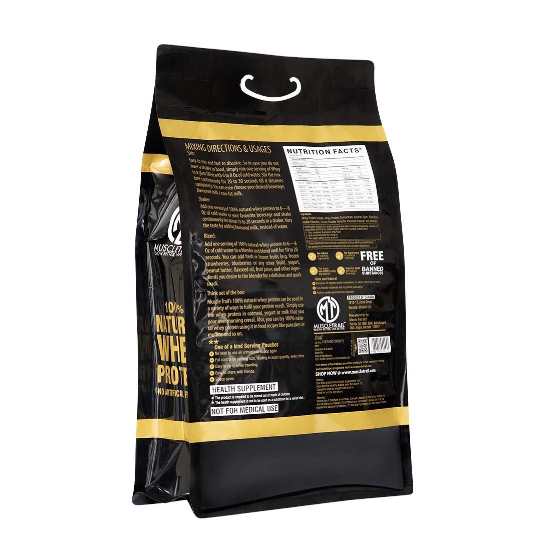 Muscle Trail Gold Standard Whey Protein