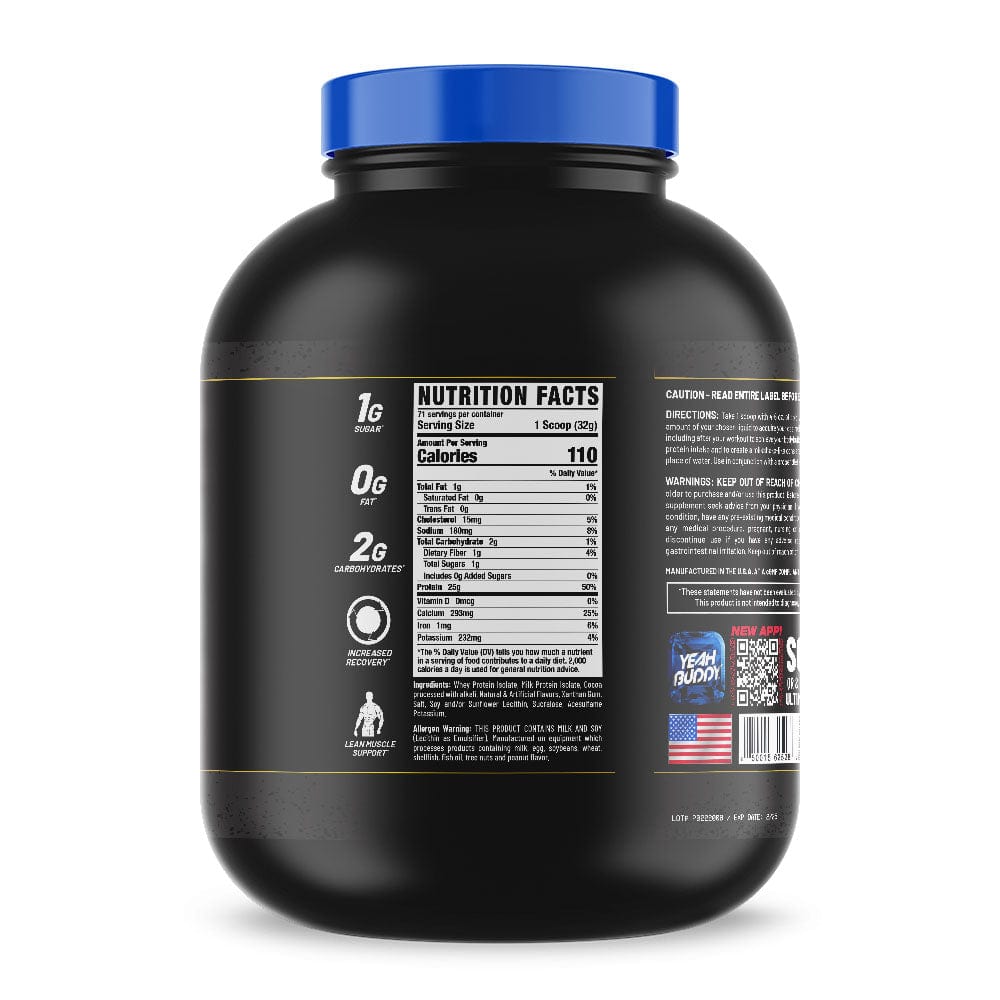 Image Of Ronnie Coleman Iso-Tropic Max 71 Scoops - Black Edition Beast Nutrition