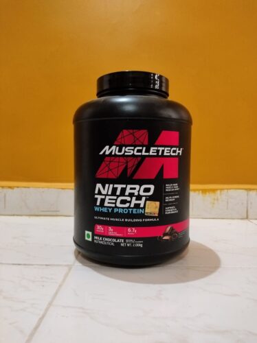 Muscletech Nitrotech Whey Protein Photo Review