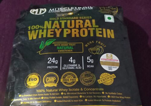 Muscle Trail Gold Standard Whey Protein photo review