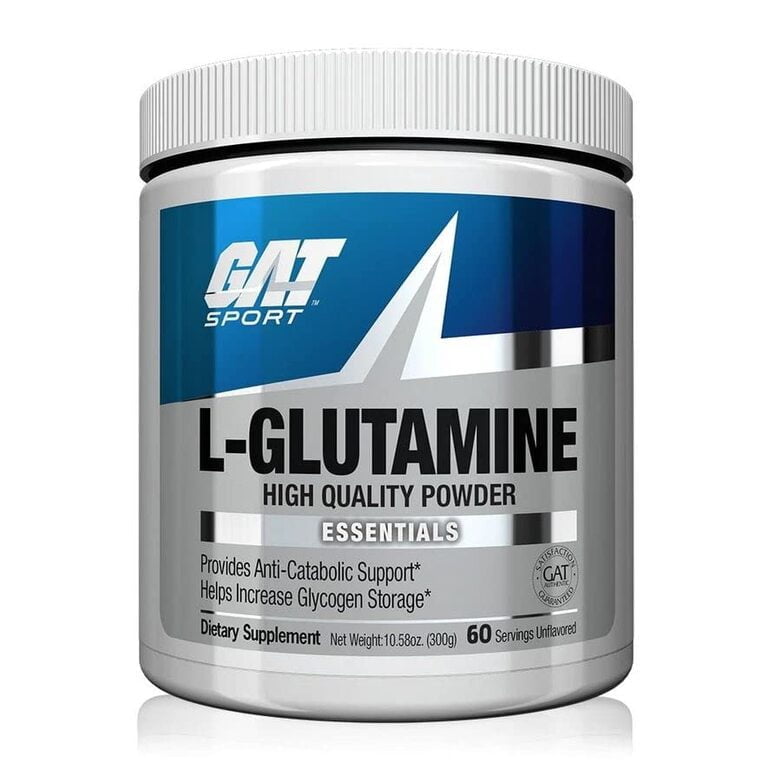 Image Of Gat Sports L-Glutamine 300 Gm, 60 Serving Beast Nutrition