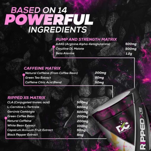 Image Of Doctor’s Choice Ripped X5 – Most Explosive Pre-Workout &Amp; Cutting Formula Beast Nutrition