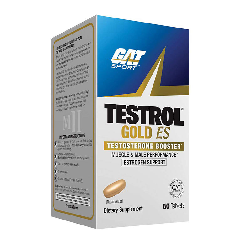 Image Of Gat Sports Testrol Gold Es, 60 Tablet(S) Unflavoured Beast Nutrition